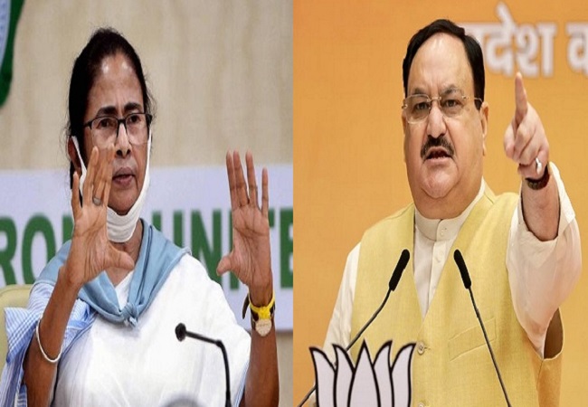 With Nadda in Mamata’s backyard, TMC goons remove BJP flags, plant their own (VIDEO)