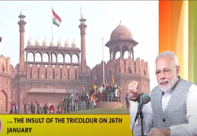 Nation was shocked to witness the insult of the Tricolour on Jan 26: PM Modi at ‘Mann Ki Baat’