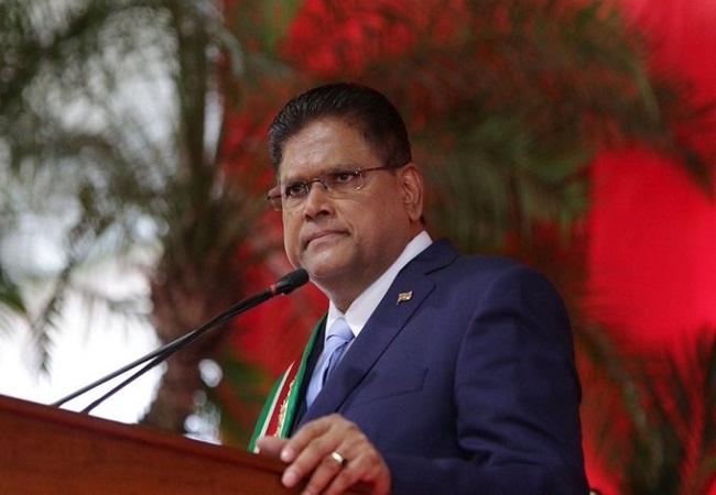 Suriname Republic President - Chandrikapersad Santokhi -