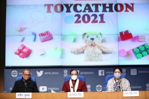 Ramesh Pokhariyal, Smriti Irani launch ‘Toycathon 2021’ to promote manufacturing of indigenous toys