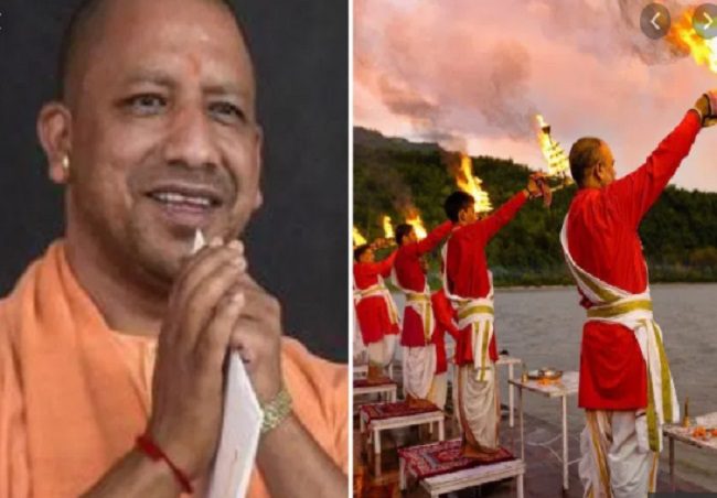 From Bijnor to Ballia, Yogi govt plans ‘Ganga Aarti’ ritual at 1100 locations