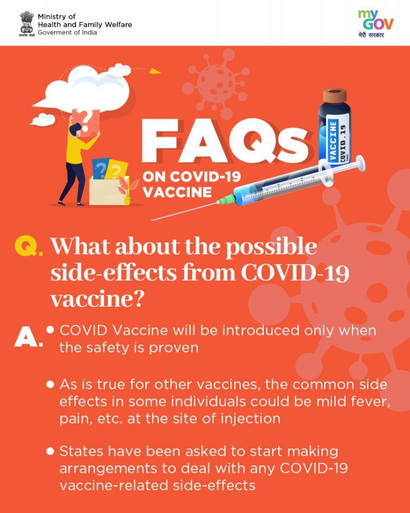 Frequently Asked Questions about COVID-19 Vaccination | In Pics