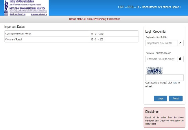 IBPS RRB Officers Scale 1 result 2020 declared: Here's direct link check