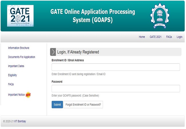 GATE admit card 2021 released: Here's direct link to download