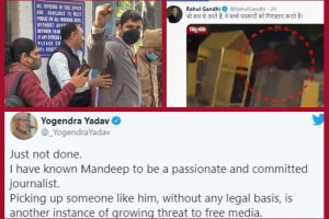 Delhi Police arrests freelance journalist Mandeep Poonia: Here is who said what…