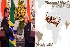 Honour is ours, says PM Modi as Brazil President thanks India for ‘Sanjeevni Booti’ against Covid