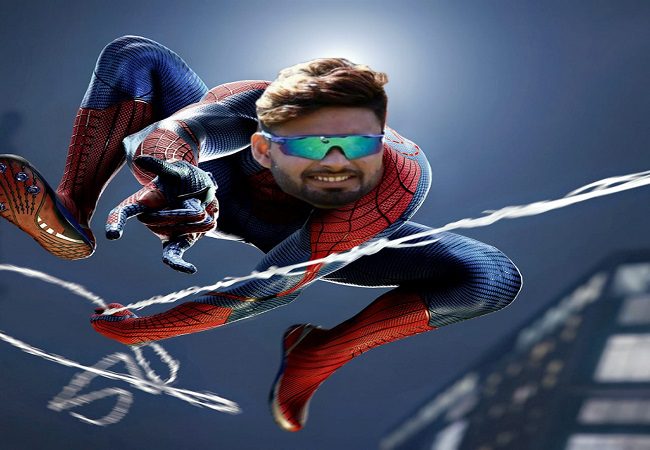 Pant sings Spiderman Spiderman on field; Netizen appeals to make it the  official song of Indian Team NewsroomPost