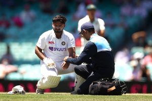 Ind vs Aus: Saha keeps wickets as Rishabh Pant taken for scans after blow on elbow