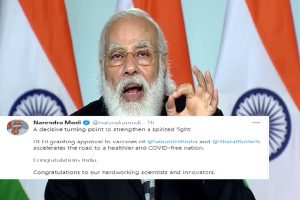 India approves Covaxin, Covishield vaccine; PM Modi says ‘decisive turning point to strengthen a spirited fight’