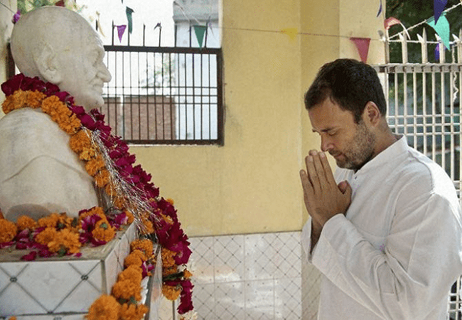 ‘Truth stands, even if there be no public support’: Rahul Gandhi pays tribute to Mahatma Gandhi on his death anniversary