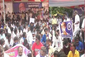 Fan club urges Rajinikanth to enter politics, holds demonstration in Chennai to pursue him