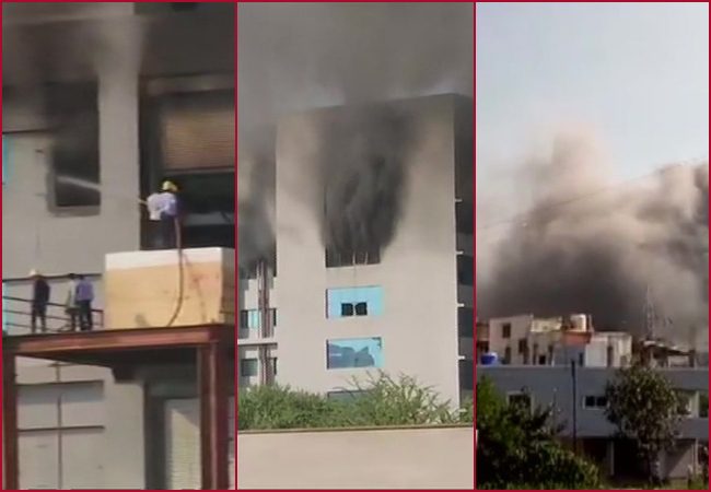 Fire at Serum Institute's Manjri plant in Pune; See Pics ...