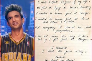 ‘I had the game wrong…’: Sister Shweta shares Sushant Singh Rajput’s letter to self