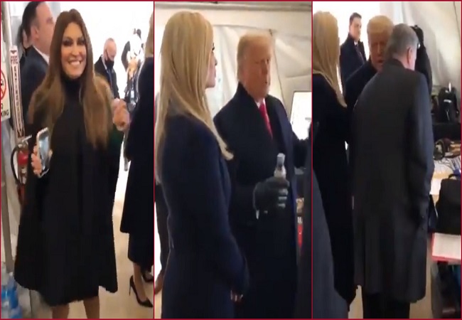 Just before US Capitol siege, Trump and his family seen ‘partying’ (VIDEO)