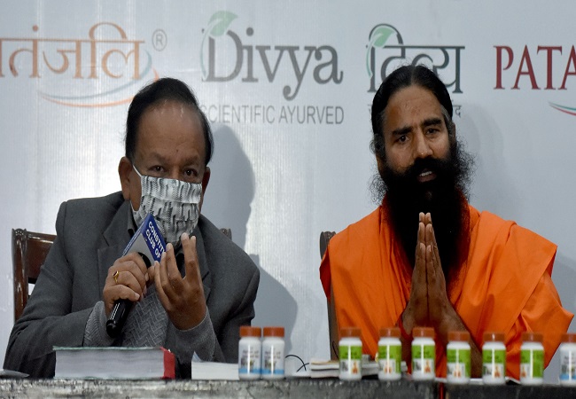 IMA seeks explanation from Union Health Minister for promoting Patanjali’s Coronil