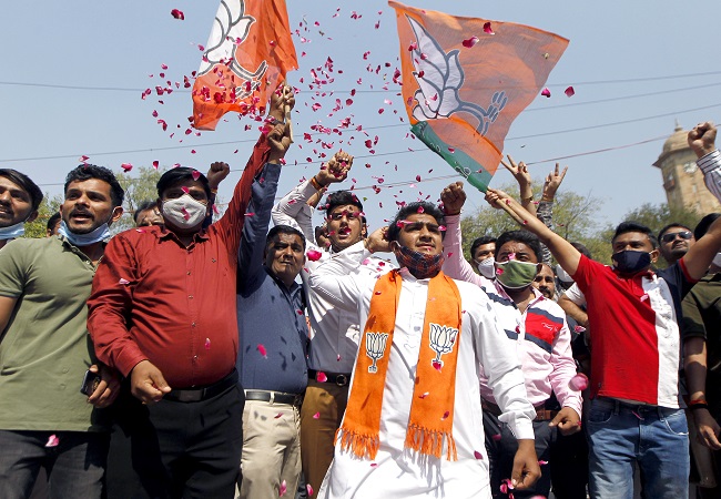 Gujarat municipal election results: BJP heads for big win, AAP bags 27 seats in Surat