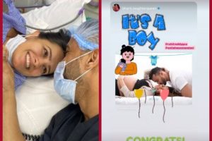TV star Anita Hassanandani and her husband Rohit Reddy welcome baby boy; See First Pic