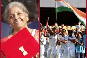 FM Sitharaman lauds Team India’s historic win in Australia during budget speech