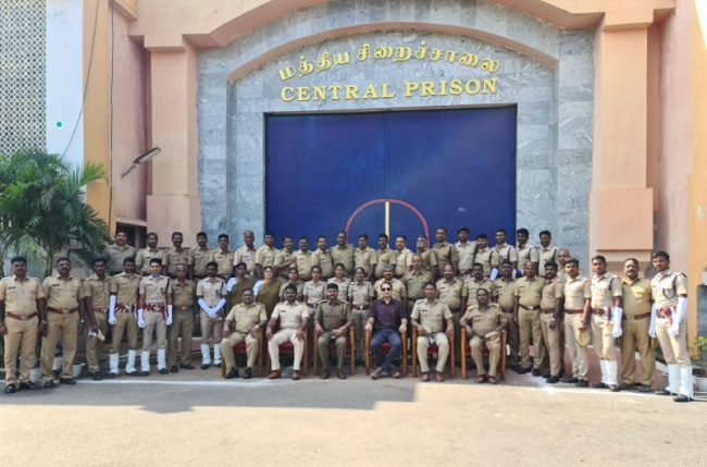 Puducherry Police - bike rally, prisons-