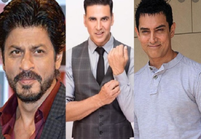 Shah rukh, Aamir Khan, Akshay -
