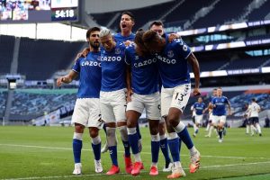 Everton win 9-goal thriller vs Tottenham, Harry Kane become club’s second-highest scorer