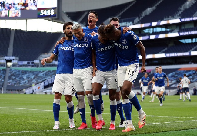 Everton win 9-goal thriller vs Tottenham, Harry Kane become club's second-highest scorer
