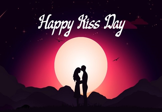 February Happy Kiss Day 2021 Images - Draw-ultra