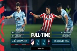 Atletico Madrid vs Celta Vigo: Celta’s last-minute equalizer breaks Atletico winning run | Match report