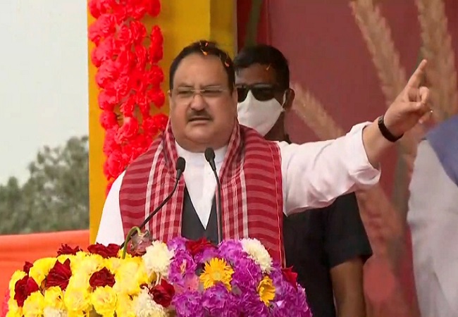 Mamata Didi has done injustice to farmers in West Bengal: JP Nadda in Bengal