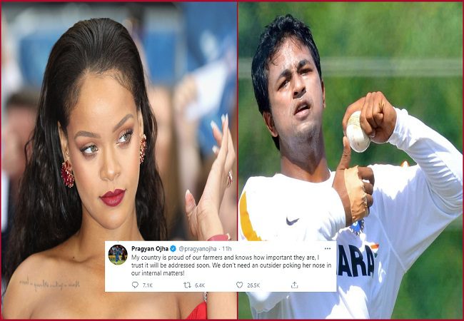 We know how important farmers are, outsider's opinion not needed: Pragyan Ojha slams Rihanna