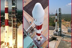 ISRO launches PSLV-C51 carrying 19 satellites | See Pics