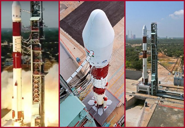 ISRO launches PSLV-C51 carrying 19 satellites | See Pics