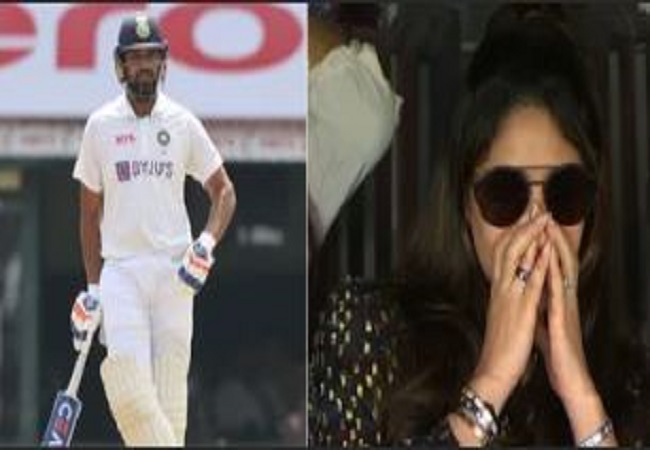 Watch: Rohit Sharma's wife reaction when he got hearts racing in 90s