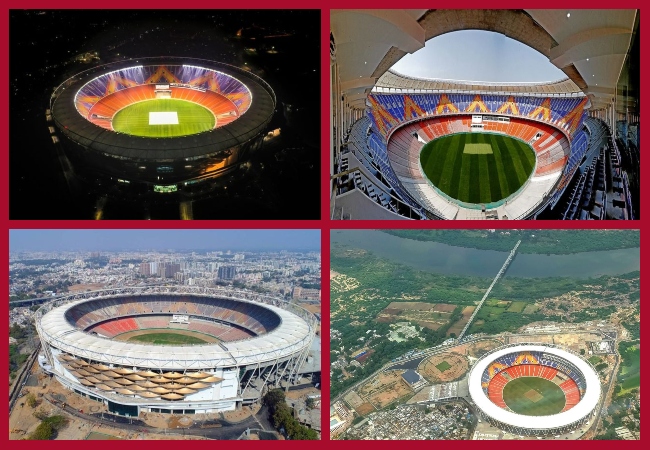 Narendra Modi stadium: Glimpses of World’s biggest cricket stadium; See Pics