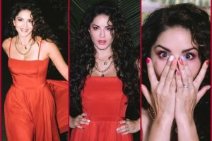 Sunny Leone looks STUNNING in red; See Pics