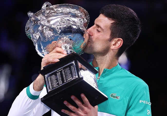 Djokovic defeats Medvedev to win 9th Aus Open title, 18th Grand Slam title