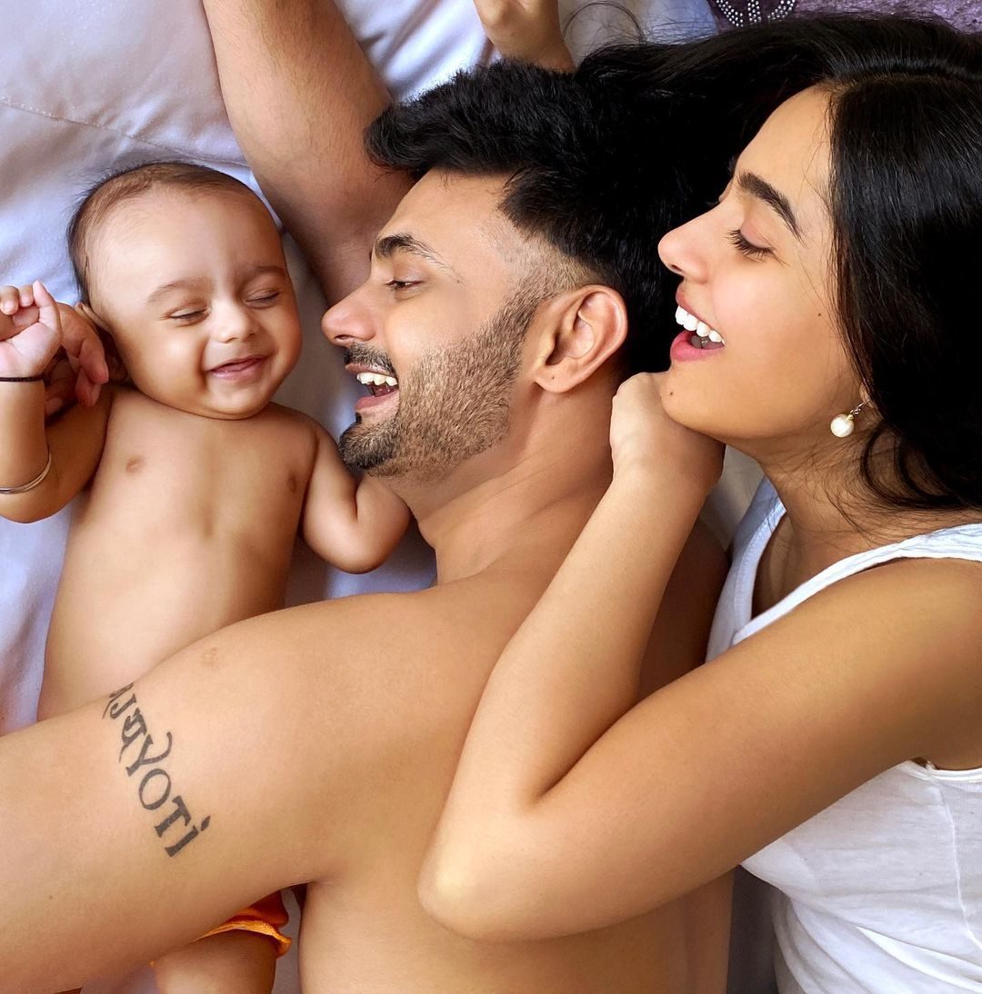 FIRST PIC of  Amrita Rao’s son ‘Veer’
