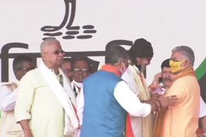 West Bengal Elections: Actor Mithun Chakraborty joins BJP at PM’s rally