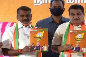 50 lakh employment opportunities, home delivery of ration: BJP’s manifesto for TN polls