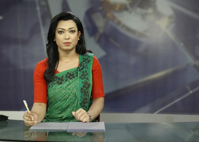 Bangladesh transgender anchor -