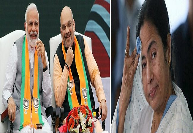 Bengal elections - Mamata & Amit Shah