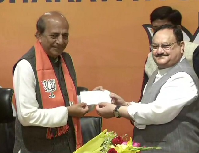 Bengal elections: Former TMC MP Dinesh Trivedi joins BJP in presence of JP Nadda