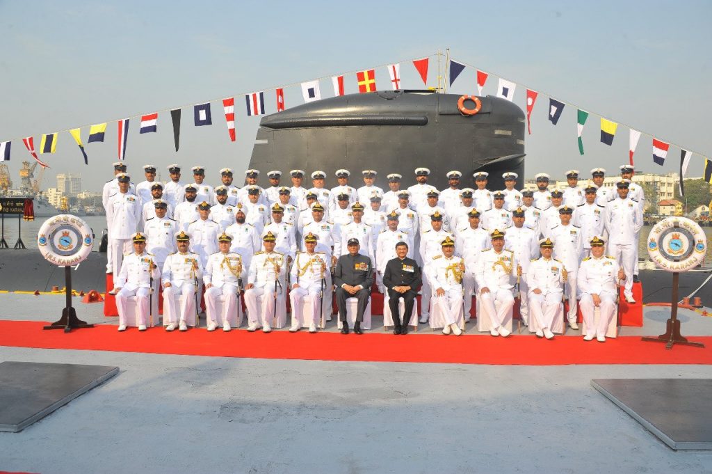 INS Karanj - third Kalvari class Submarine commissioned at Naval Dockyard, Mumbai | See Pics