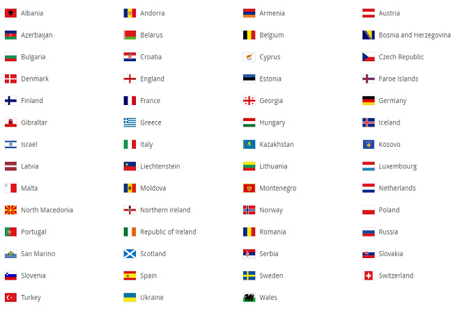 Qualifiers europe cup world 2022 UEFA World