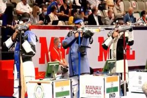 ISSF WC: India wins silver medal in men’s 10m air rifle team event