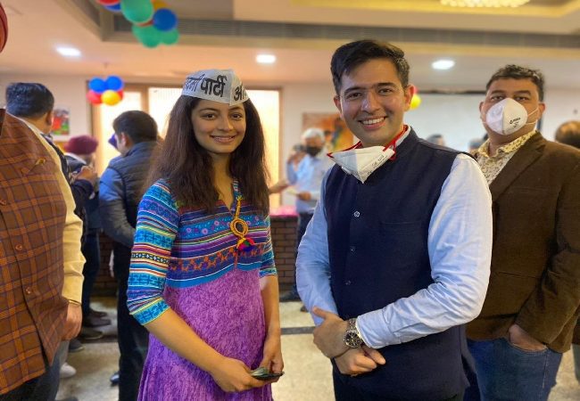 Miss India Delhi 2019 Mansi Sehgal joins Aam Aadmi Party