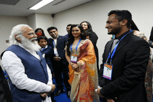 PM Modi meets community leaders, mukhtijoddhas, youth achievers in Bangladesh (PICs)
