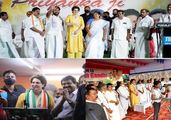 Priyanka Gandhi - Kerala polls