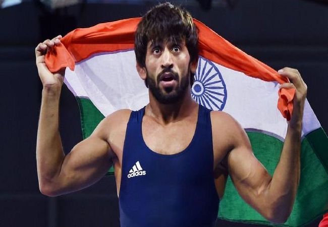 Indian wrestler Bajrang Punia back at the top in world rankings