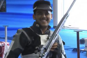 Shooting World Cup: India’s Aishwary Pratap Singh Tomar wins gold medal in men’s 50m rifle 3 positions event
